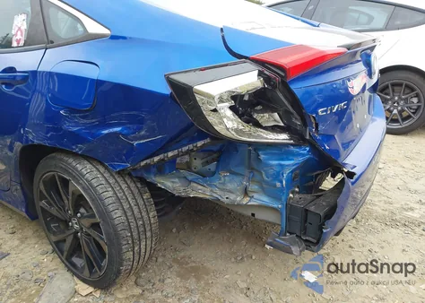 2020 Honda Civic Sport from USA, damaged, VIN 2HGFC2F87LH571349